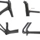 CFM3003D カーボンロードバイクフレーム ディスクブレーキ スルーアクスル CFM3003D カーボンロードバイクフレーム ディスクブレーキ スルーアクスル