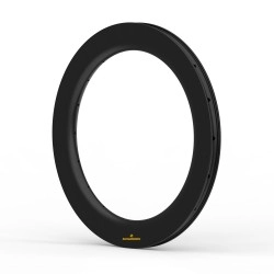 20" 406 Carbon Fiber Rim - 50mm Depth 31mm Wide | Aero Clincher/Tubeless Ready for Folding Bike & BMX