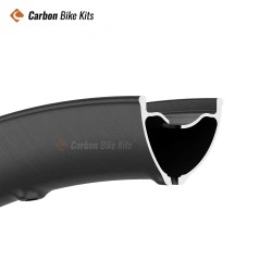 29er Ultra-Light Carbon MTB Rim 245g | 30mm Internal Wide Toray T1000 Molded Spoke Hole XC Race
