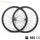 340g Ultralight 700C 38x25mm Asymmetrische Tubeless / Schlauchreifen Rennradfelge