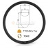 700C 38x23mm Clincher Rims 20 holes Rim Brake