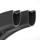 340g Ultralight 700C 38x25mm Asymmetrische Tubeless / Schlauchreifen Rennradfelge