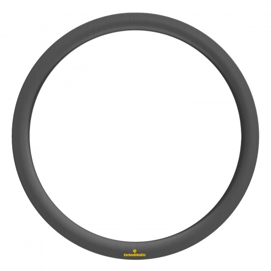 340g Ultralight 700C 38x25mm Asymmetrische Tubeless / Schlauchreifen Rennradfelge