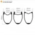 Aros para Bicicleta de Carretera 700C 38x25mm Clincher / Tubular