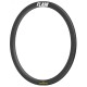 32 inch asymmetric carbon fiber gravel rim 45mm depth 33mm wide