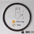 700C 38x23mm Clincher Alloy Brake Surface Carbon Road Bike Rim 28Holes