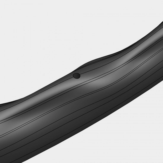 ArcWave™ 700C 47×32 Carbon-Felge mit asymmetrischem, wellenförmigem Speichenbett, 20 Loch