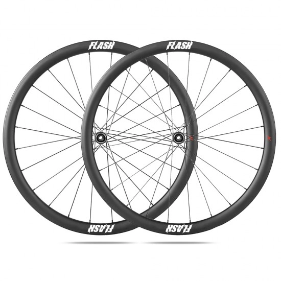 FLASH™️ Full Carbon Road Bicycle Wheelset